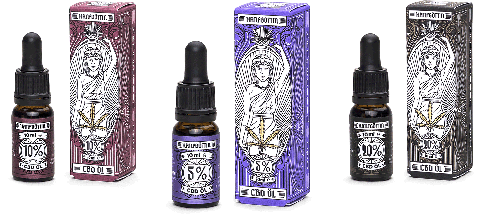 CBD Öl von der Firma Hanfgöttin